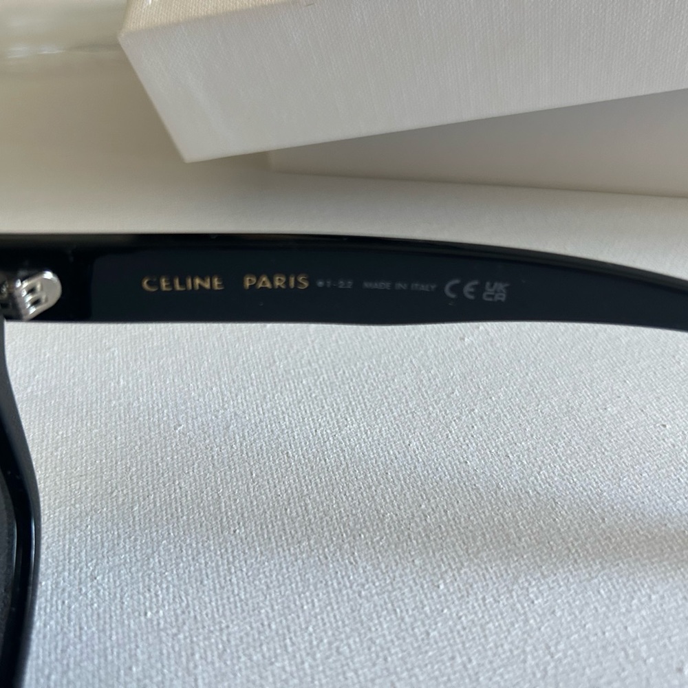Celine Black Sunglasses NWT - Picture 4 of 6